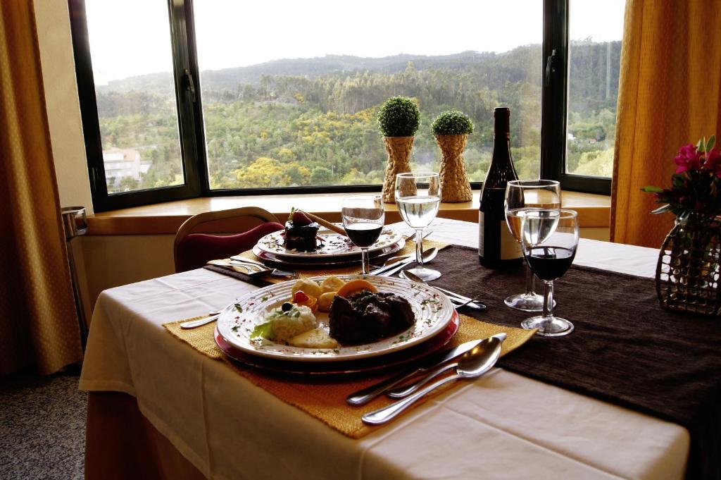 Palace Hotel E Spa Monte Rio Termas de Sao Pedro do Sul Eksteriør bilde